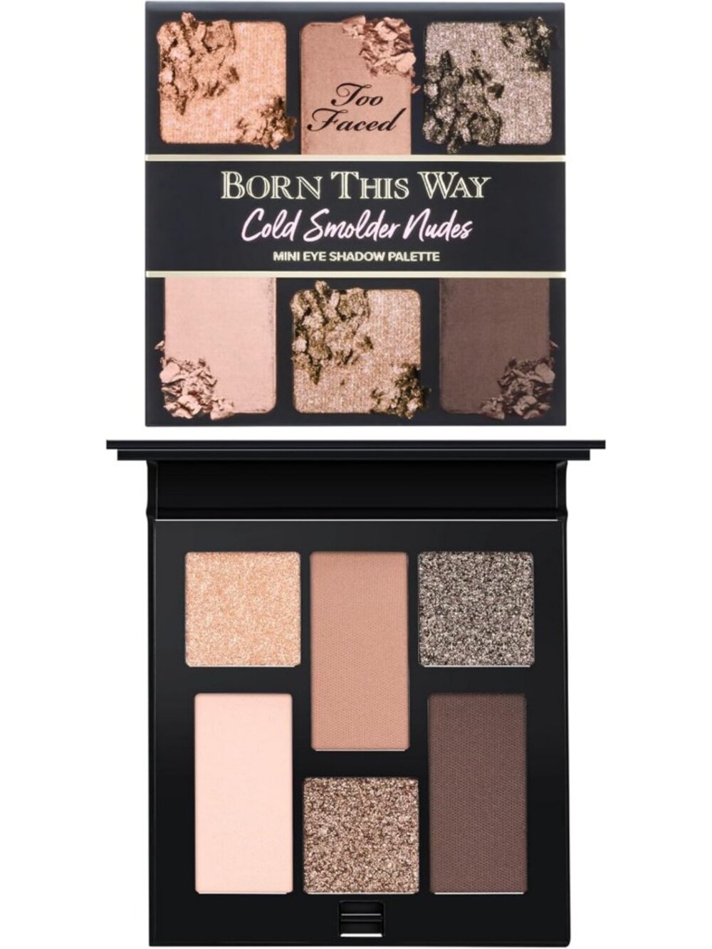 Natural Nudes Mini Eyeshadow Palette | Creamy High Pigment Matte & Shimmer